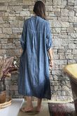 Kasbah Souk Dress Washed Navy